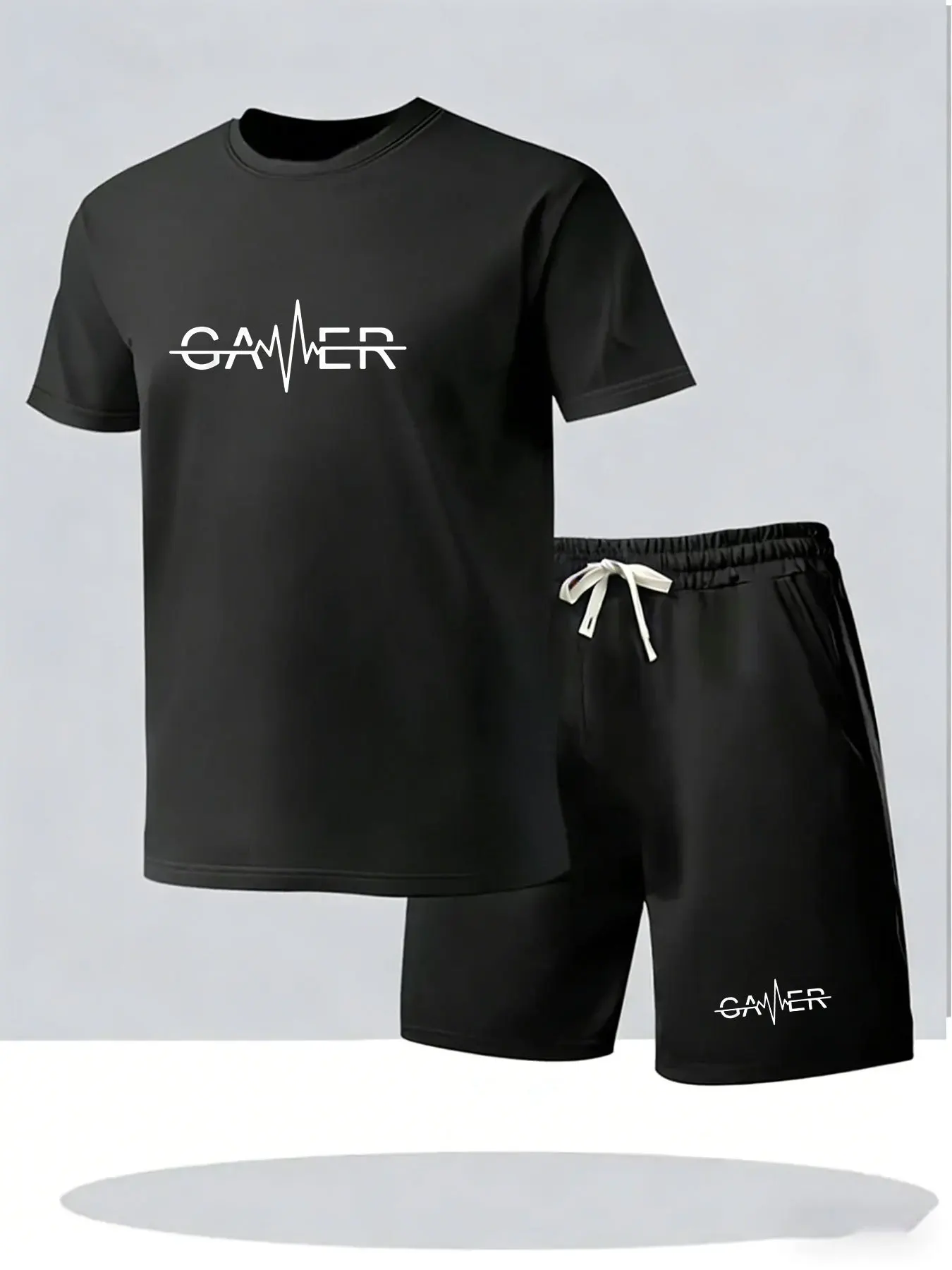Summer Clothing Outfits - Men Summer 2 Piece Outfit Crew