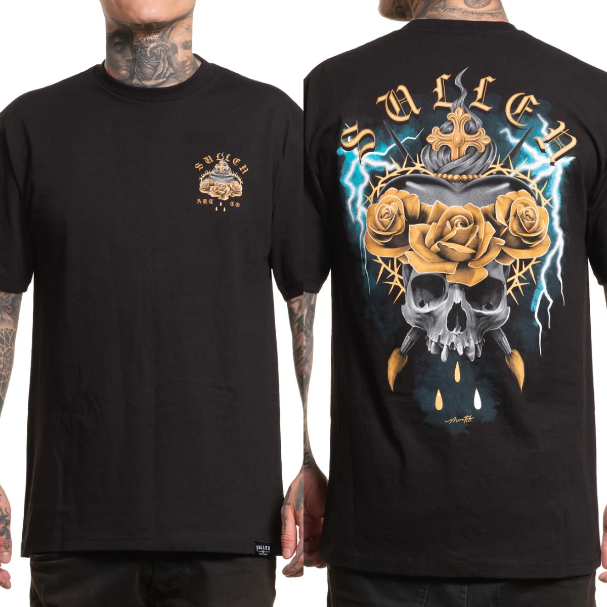 Vintage Summer Clothing Brand - Rare 2026 Sullen Clothing Graphic Cotton
