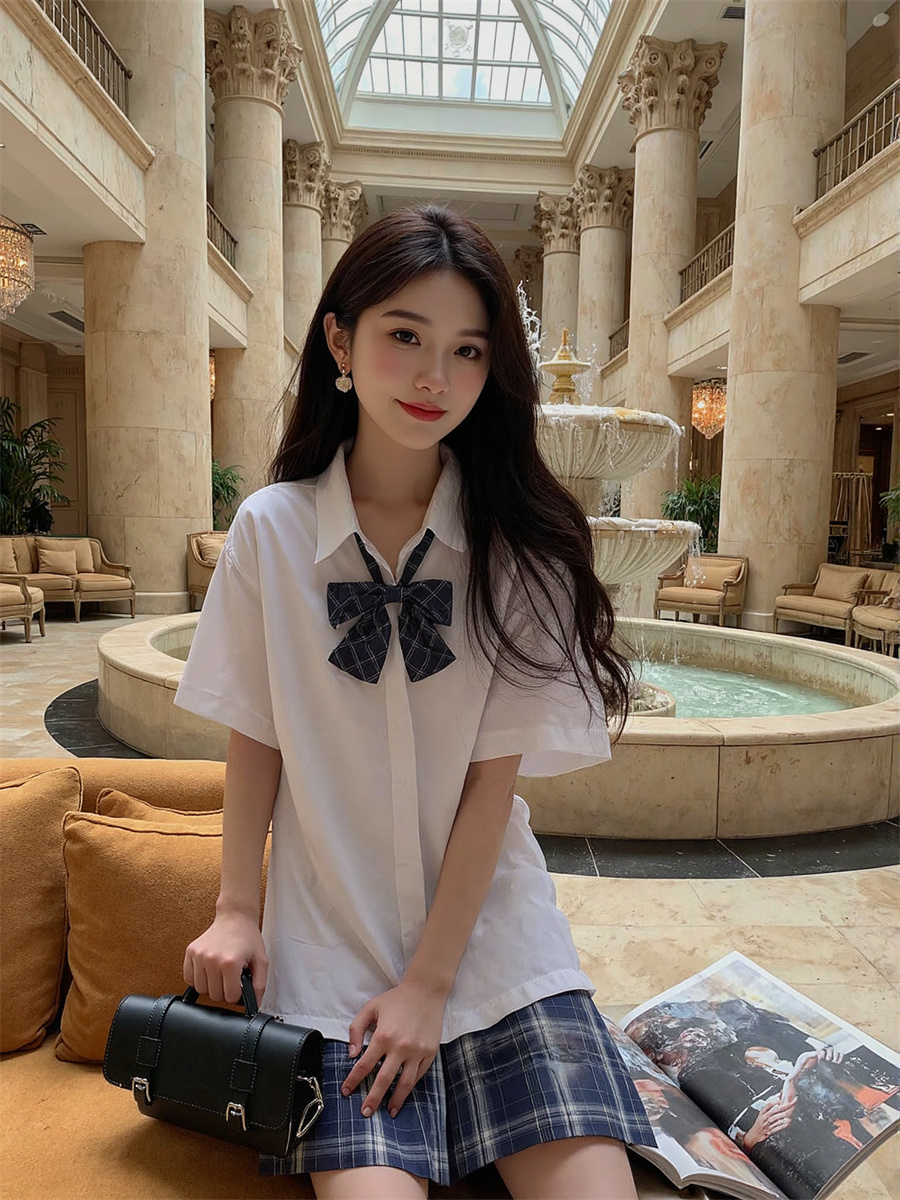Summer Clothing Trends 2025 Women'S - Short Sleeve Korean Style Shirts Long