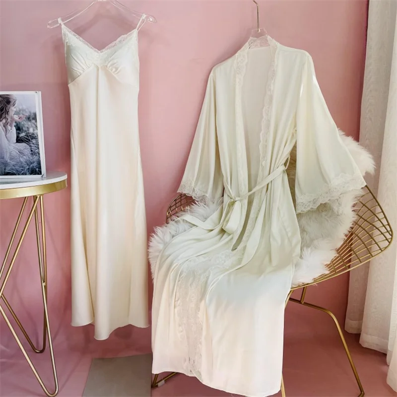 Summer House Clothing - Nữ Mới Dài Áo Dây Váy