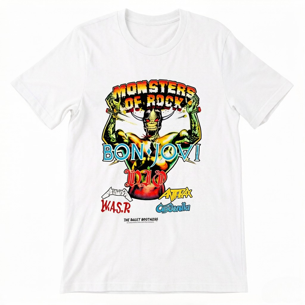 Summer Clothing Women Uk - Summer MONSTERS OF ROCK DONINGTON PARK