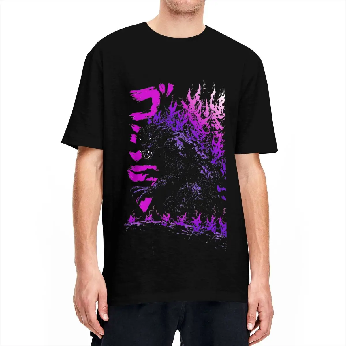 Summer Clothing Vintage - Men Millenium Godzillas T-Shirts Movie Monters