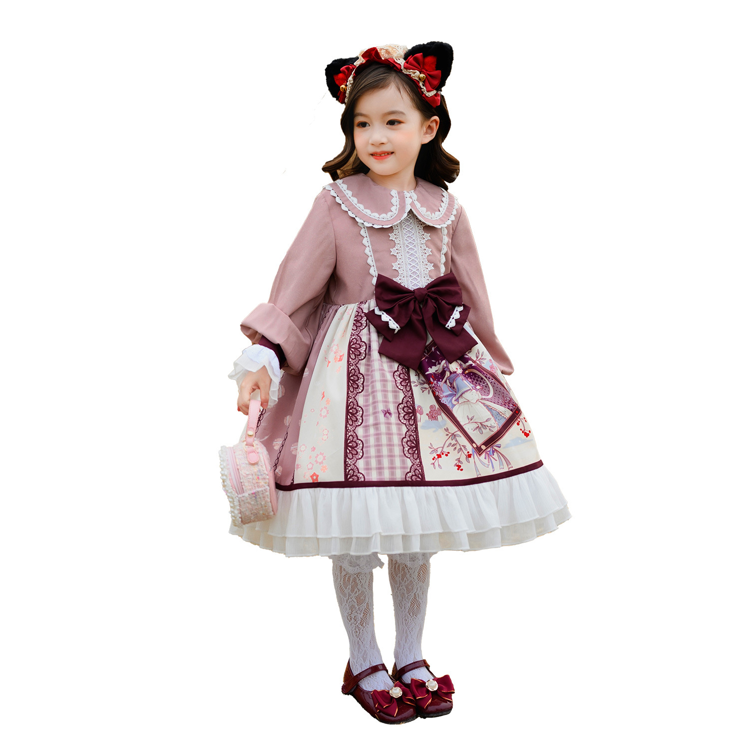 Summer Clothing For Girls - Children's Lolita Clothing Long Sleeved Princess