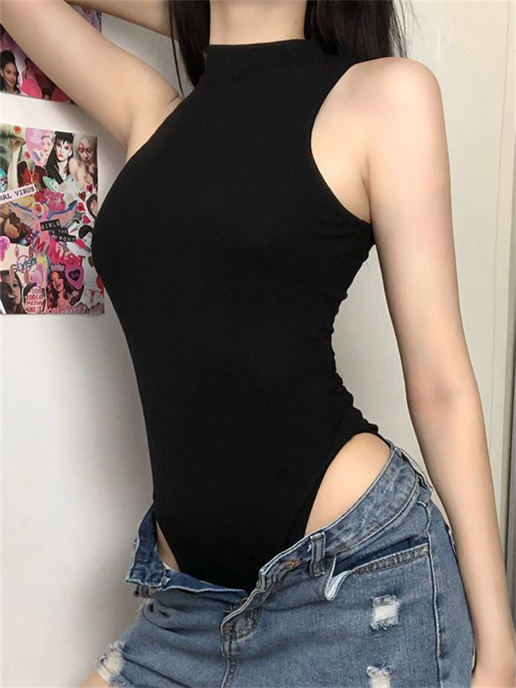 Harajuku Solid Jumpsuit Women  - đánh giá và giá Summer Clothing Vintage