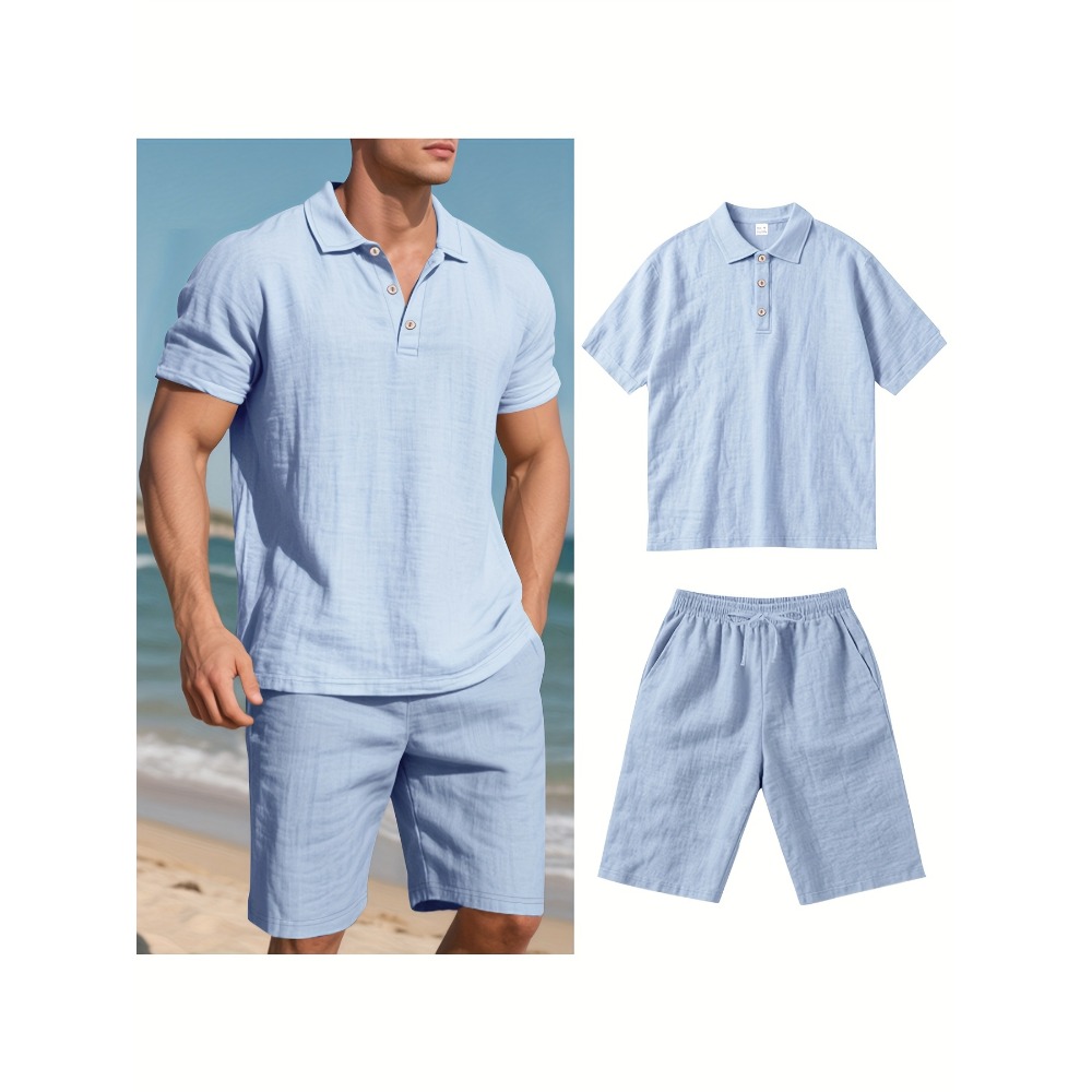 Summer Men Suit Fashion Linen  - đánh giá và giá Summer Clothing Men Linen