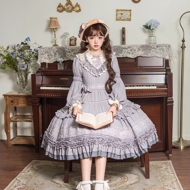 Đầm Lolita Kawaii Nhật Bản cho - đánh giá và giá Summer Victorian Clothing