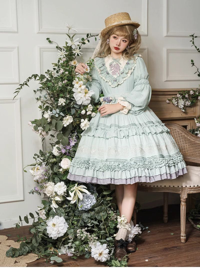Đầm Lolita Kawaii Nhật Bản cho - đánh giá và giá Summer Victorian Clothing