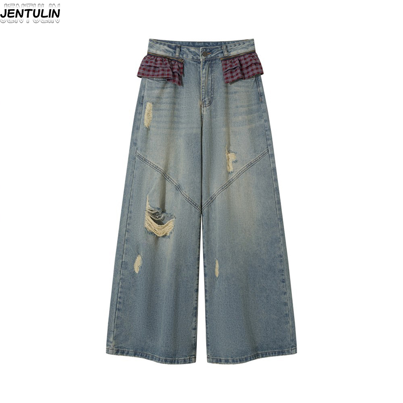 New Rivet Piercing Jeans Men's - đánh giá và giá Summer Vibes Clothing Men