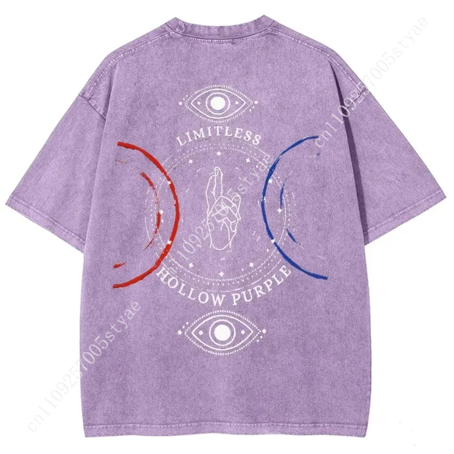 Anime  Gojo Satoru Print T-shi - đánh giá và giá Summer Clothing Vintage