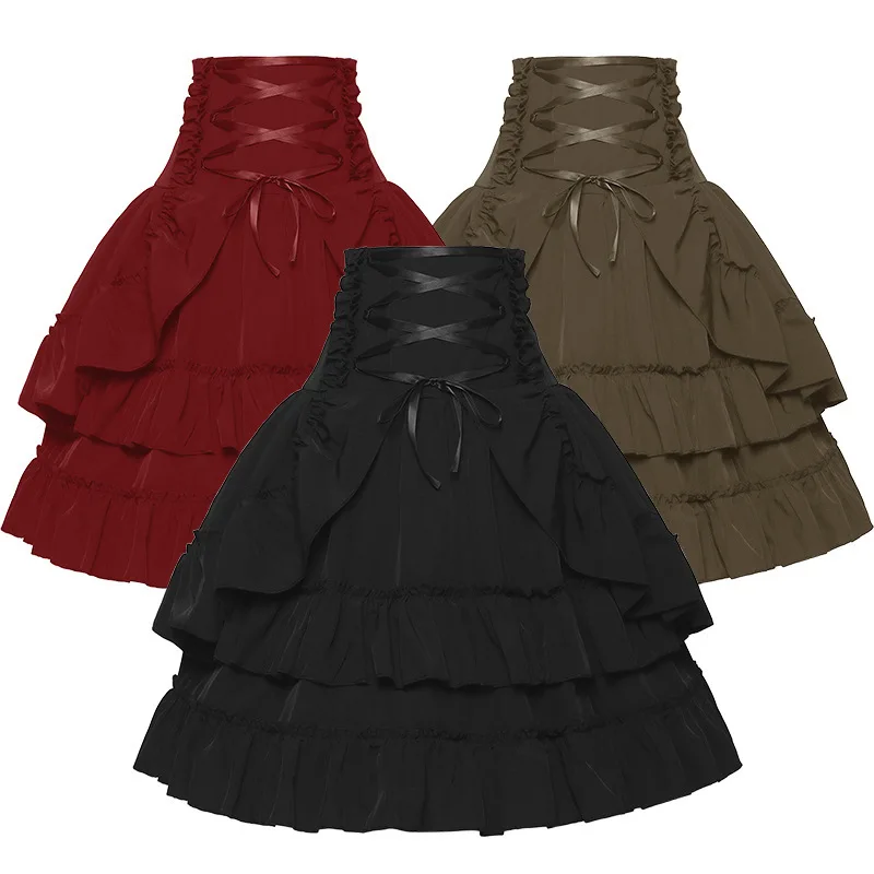 Women Victorian Skirt Medieval - đánh giá và giá Summer Victorian Clothing