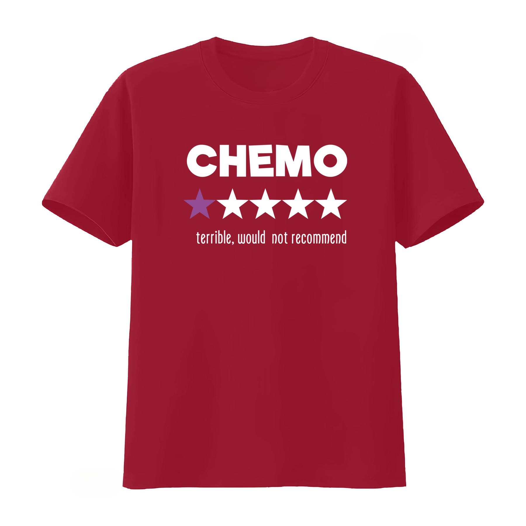 Funny Chemo T-Shirt with Star  - đánh giá và giá Summer Clothing Recommendations