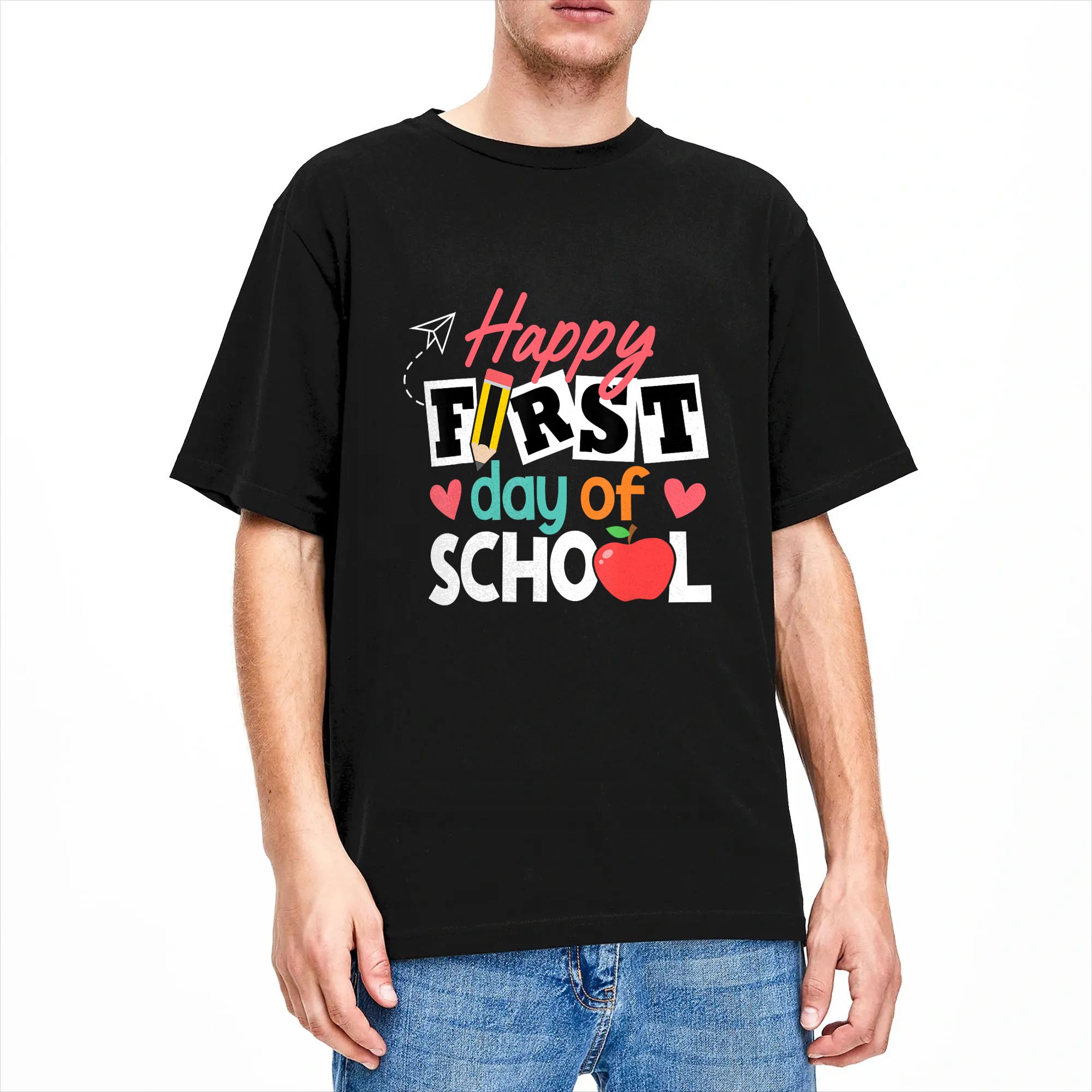 Happy First Day of School Teac - đánh giá và giá Summer Vibes Clothing Men