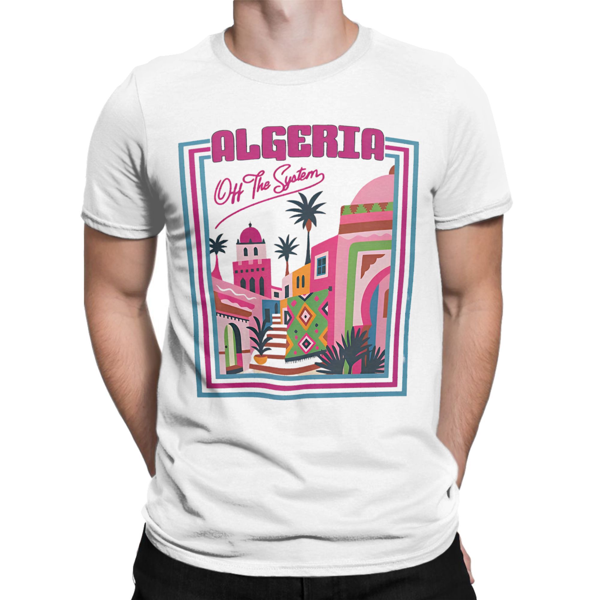 Oversized T Shirt Summer ALGER - đánh giá và giá Summer Vibes Clothing Men