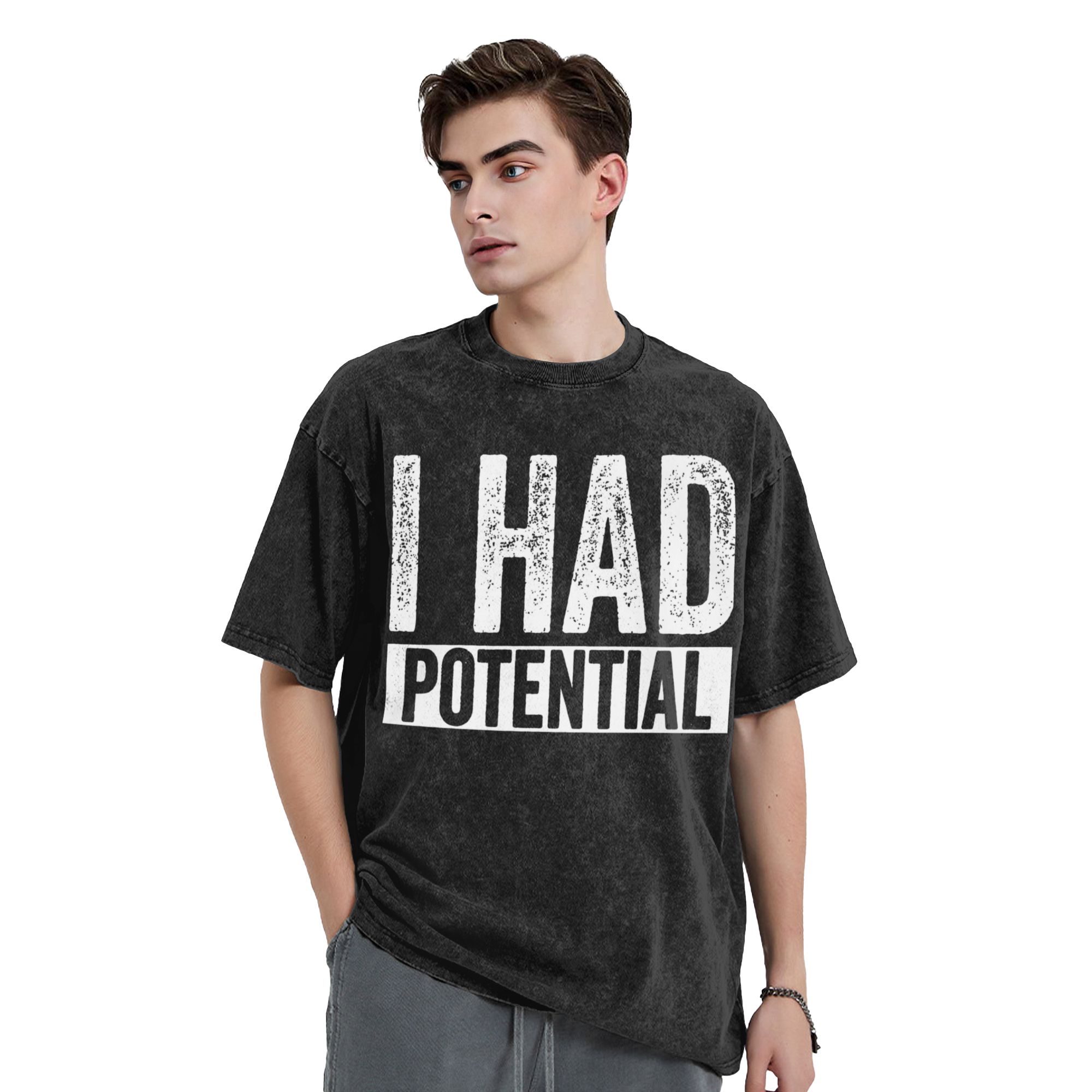 I Had Potential T-Shirts for M - đánh giá và giá Summer Clothing Ideas
