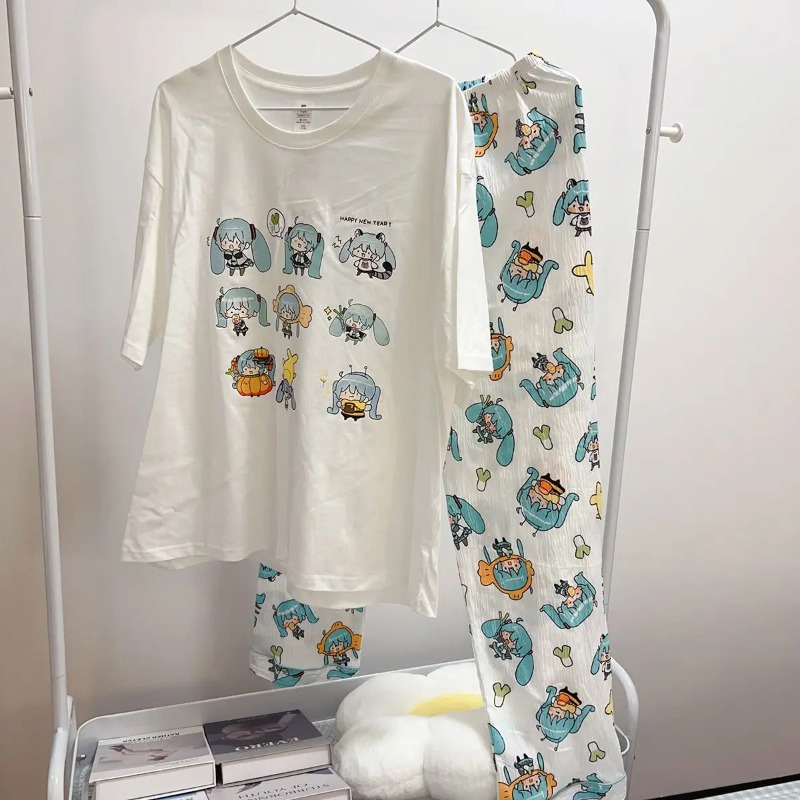 New Hatsune Miku pajamas summe - đánh giá và giá Japan Summer Festival Clothing