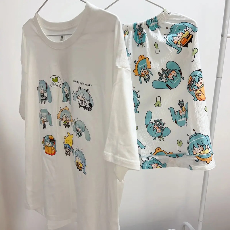 New Hatsune Miku pajamas summe - đánh giá và giá Japan Summer Festival Clothing