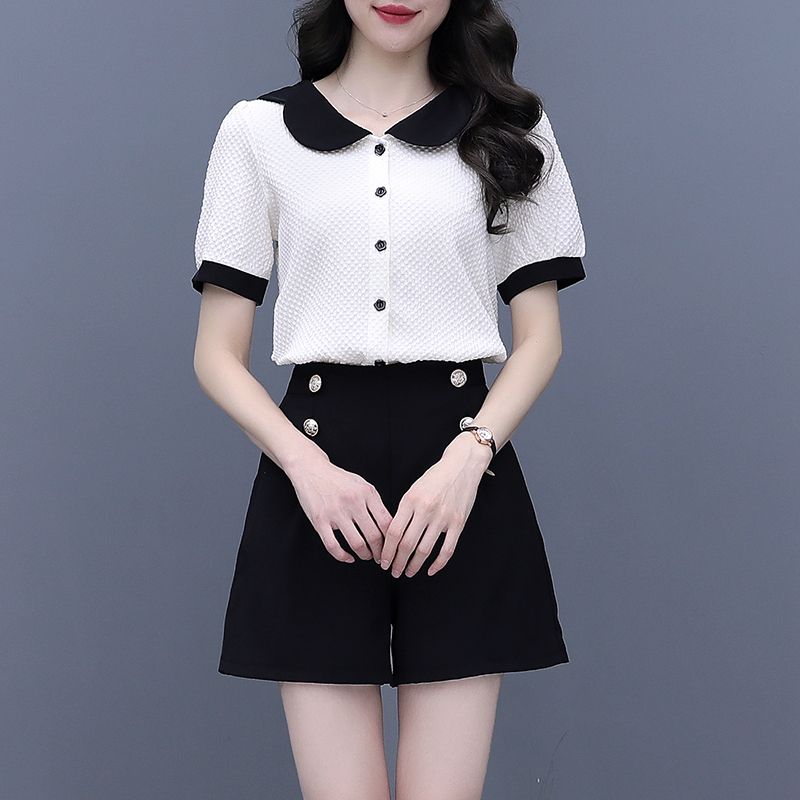 Contrast Color Button Short Se - đánh giá và giá Summer Clothing Trends 2025 Women'S