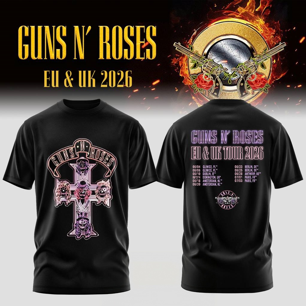 Guns N Roses EU & UK TOUR 2026 - đánh giá và giá Summer Clothing Women Uk