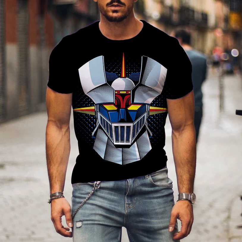 2026 Mazinger Z Anime Mecha 3D - đánh giá và giá Summer Clothing Over 50
