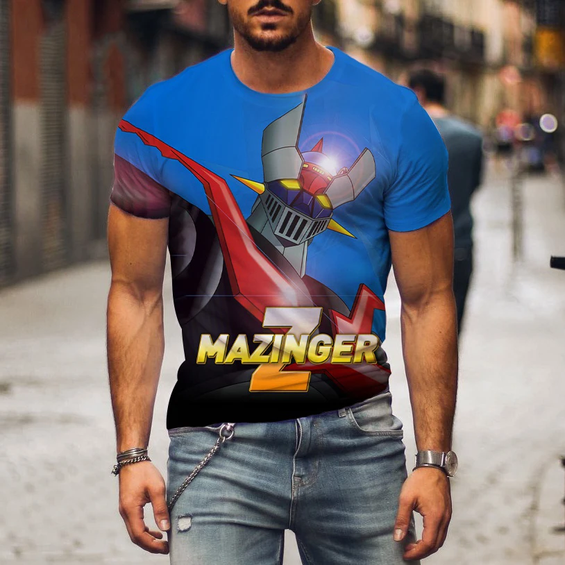 2026 Mazinger Z Anime Mecha 3D - đánh giá và giá Summer Clothing Over 50