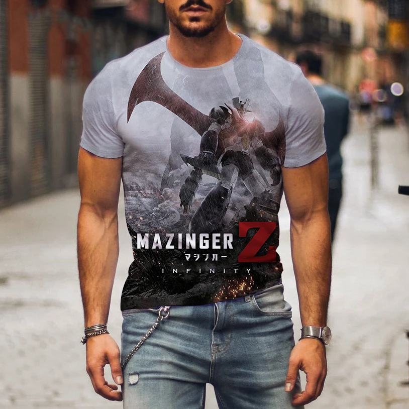 2026 Mazinger Z Anime Mecha 3D - đánh giá và giá Summer Clothing Over 50
