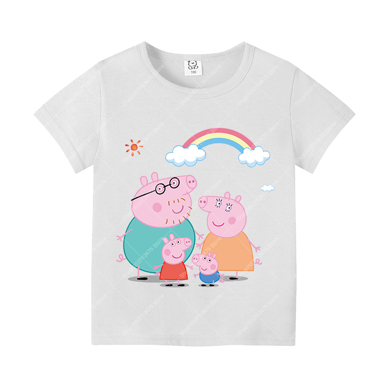 Kids Girl Cute Cotton T-shirt  - đánh giá và giá Summer Clothing For Girls