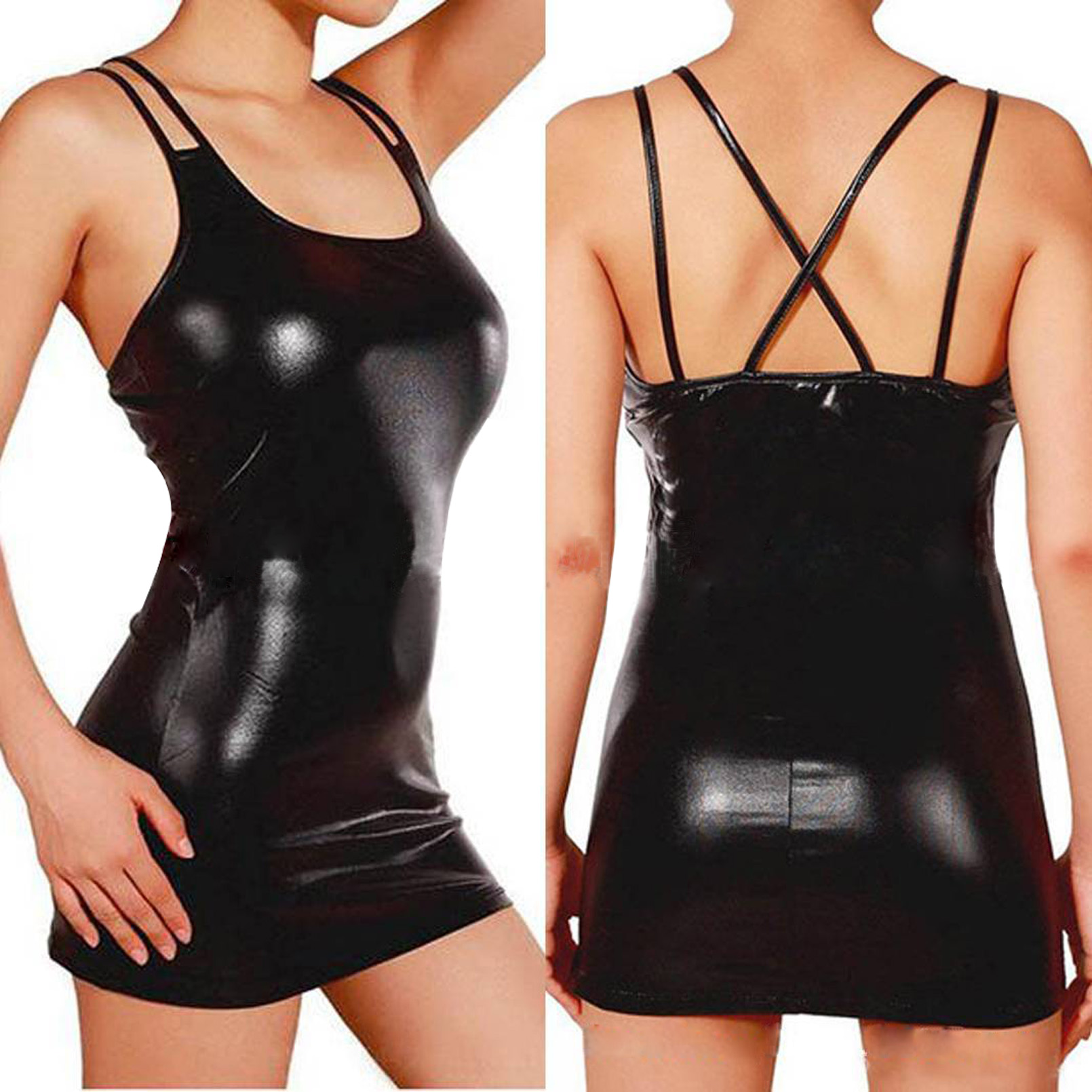 Gợi Cảm Tình Ái Nóng Pu Da Ánh - đánh giá và giá Summer Clothing Women Uk