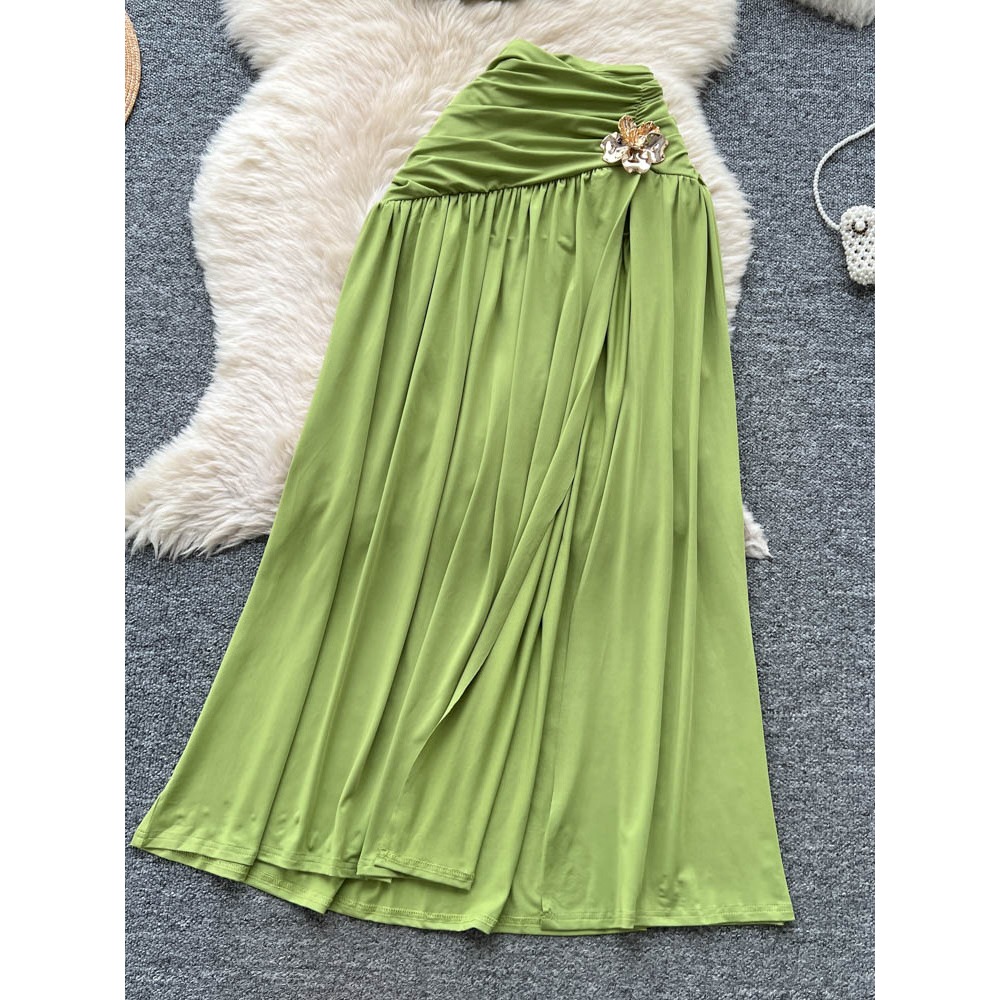Chic vintage sleeveless split  - đánh giá và giá Summer Clothing Vintage