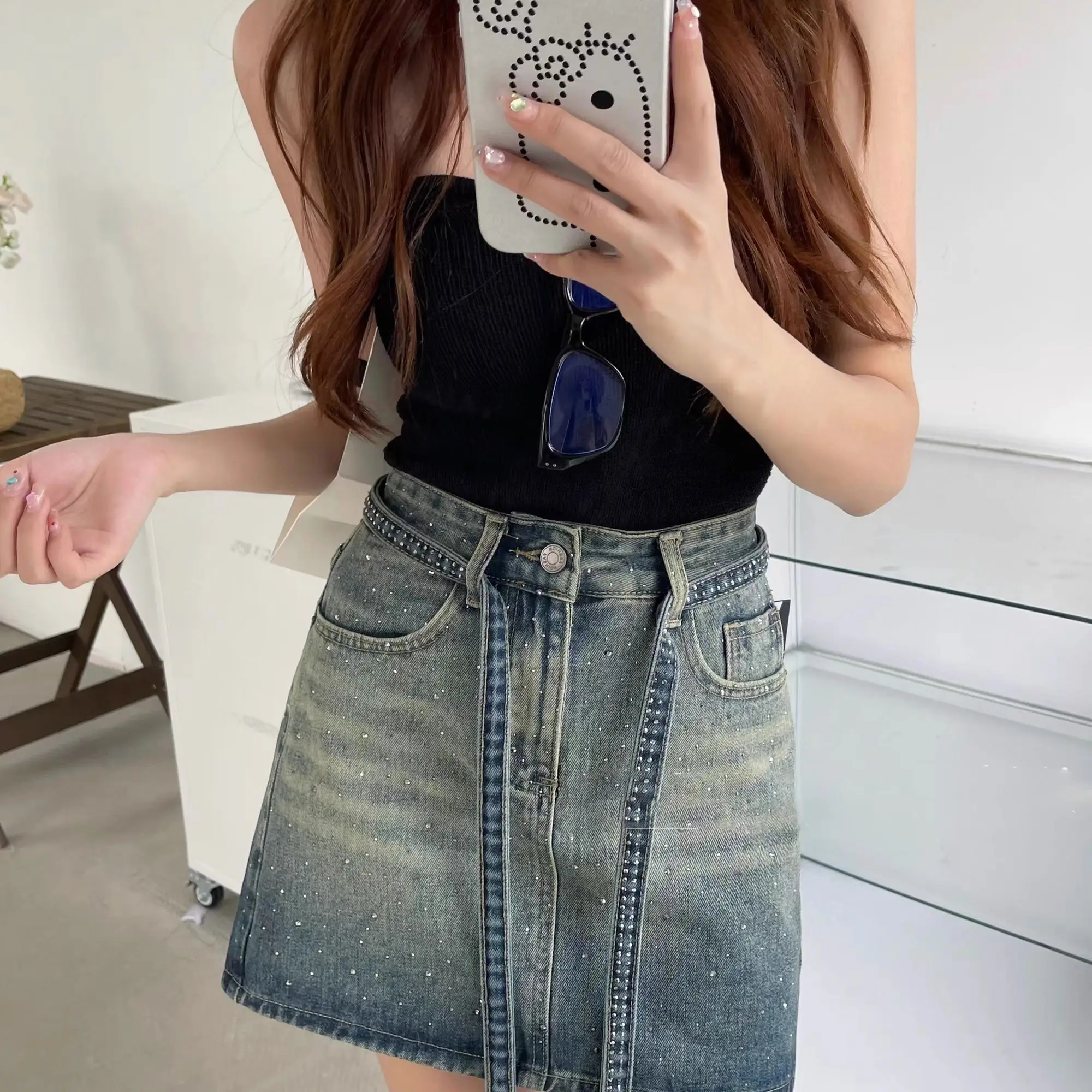Jeans Skirts For Women Gradien - đánh giá và giá Summer Clothing Trends 2025 Women'S
