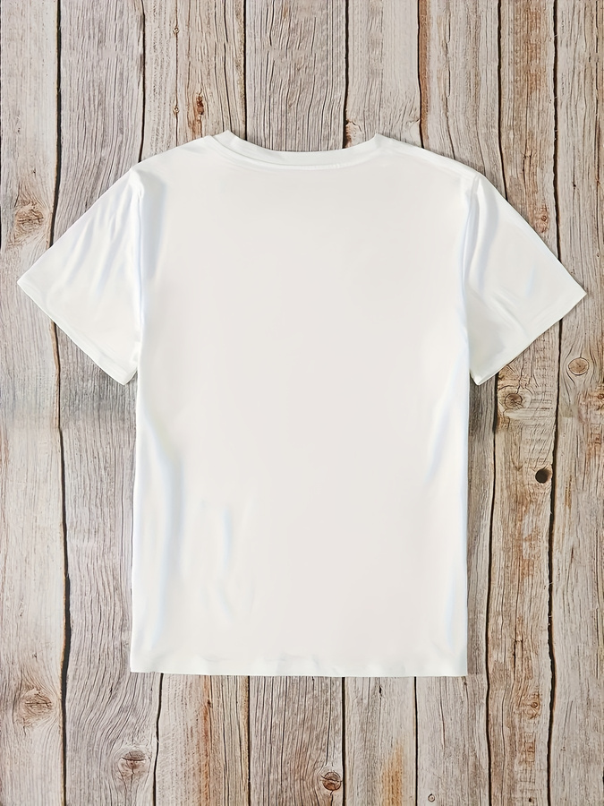 Cartoon Donut Print T-shirt, S - đánh giá và giá Summer Clothing Trends 2025 Women'S