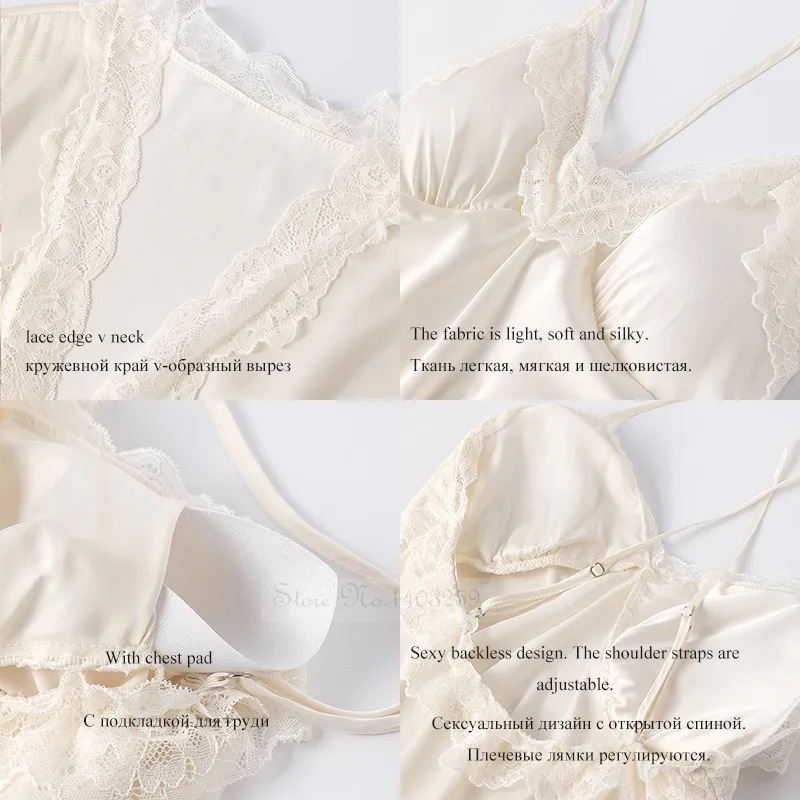 Nữ Mới Dài Áo Dây Váy Ngủ Bộ R - đánh giá và giá Summer House Clothing