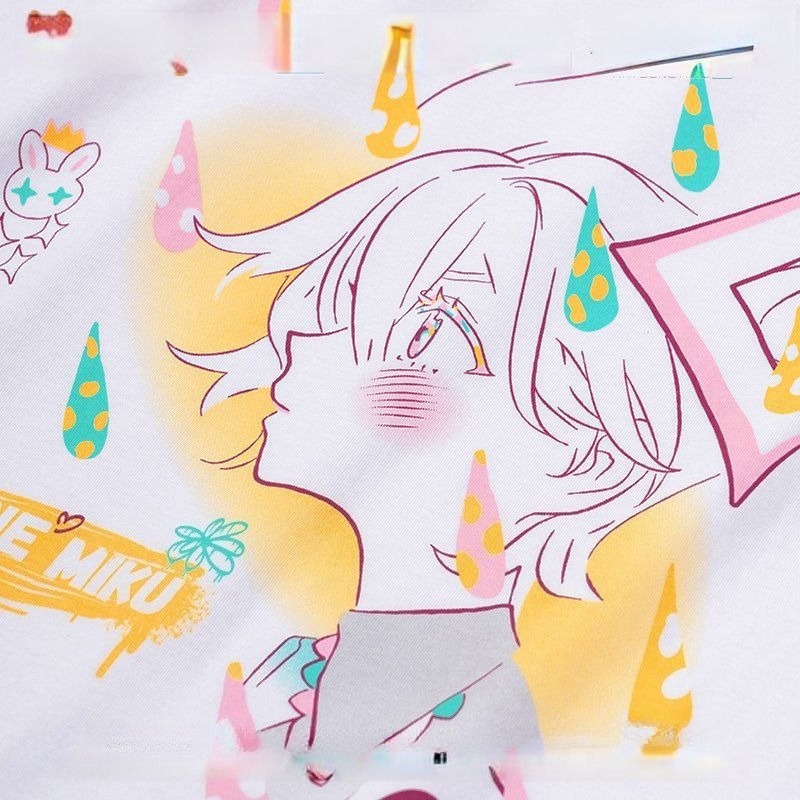 New Hatsune Miku T-shirt short - đánh giá và giá Japan Summer Festival Clothing