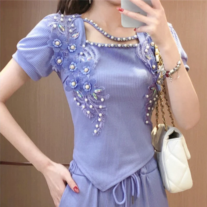 Wide Leg Ladies Trouser Purple - đánh giá và giá Summer Clothing Trends 2025 Women'S