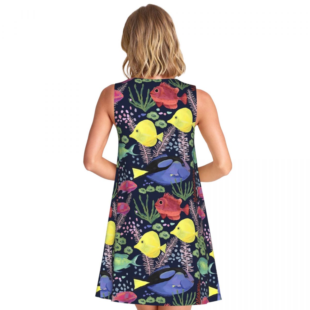 Sea Fish Tank Dress Colorful O - đánh giá và giá Summer Clothing Ideas For Women
