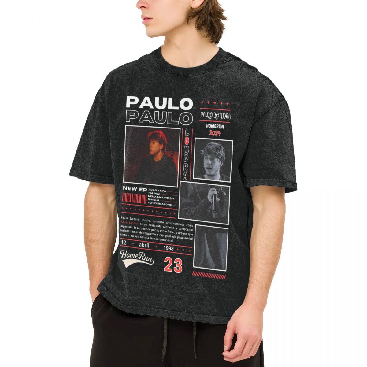 Men Women T-Shirt Paulo Londra - đánh giá và giá Summer Clothing Ideas For Women