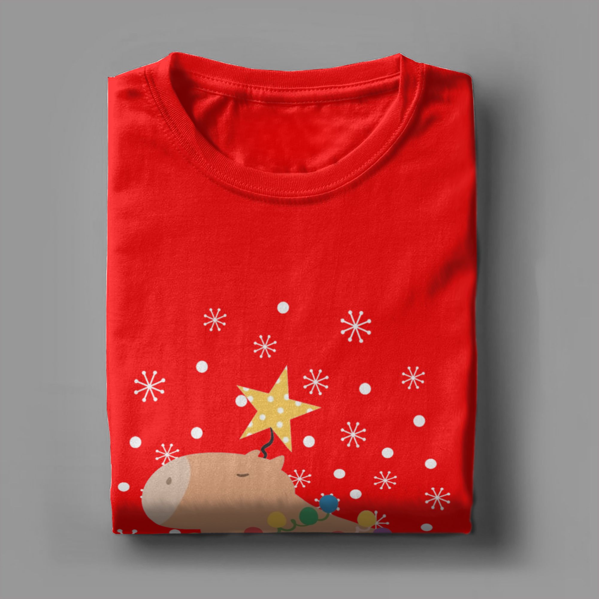 Capybara Christmas Tree  T Shi - đánh giá và giá Summer Clothing Ideas