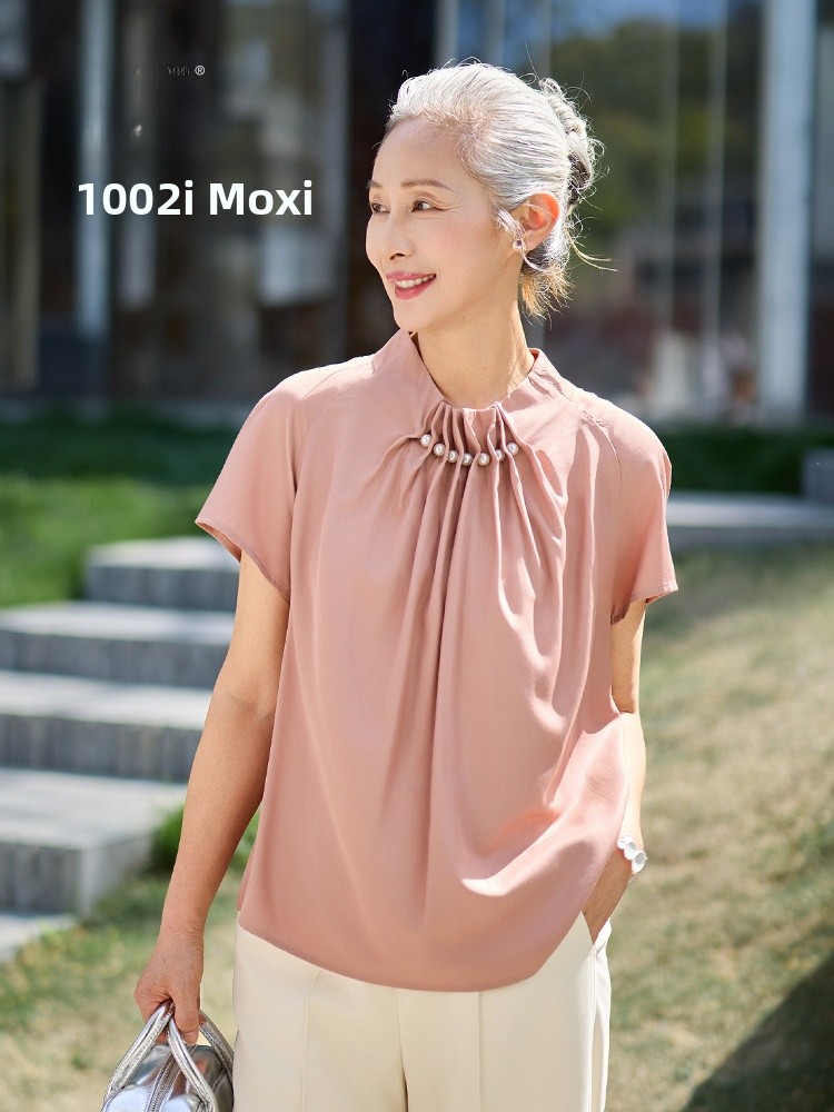 Muzhi Fashionable Short Sleeve - đánh giá và giá Summer Clothing Over 50