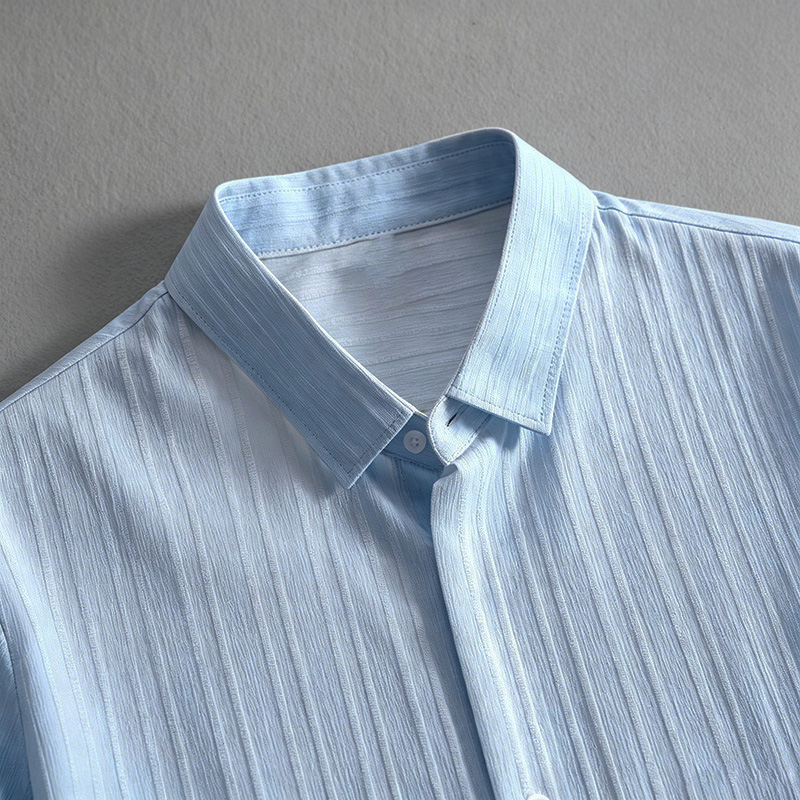 2026 New Men Vertical Wrinkle  - đánh giá và giá Summer Clothing Outfits