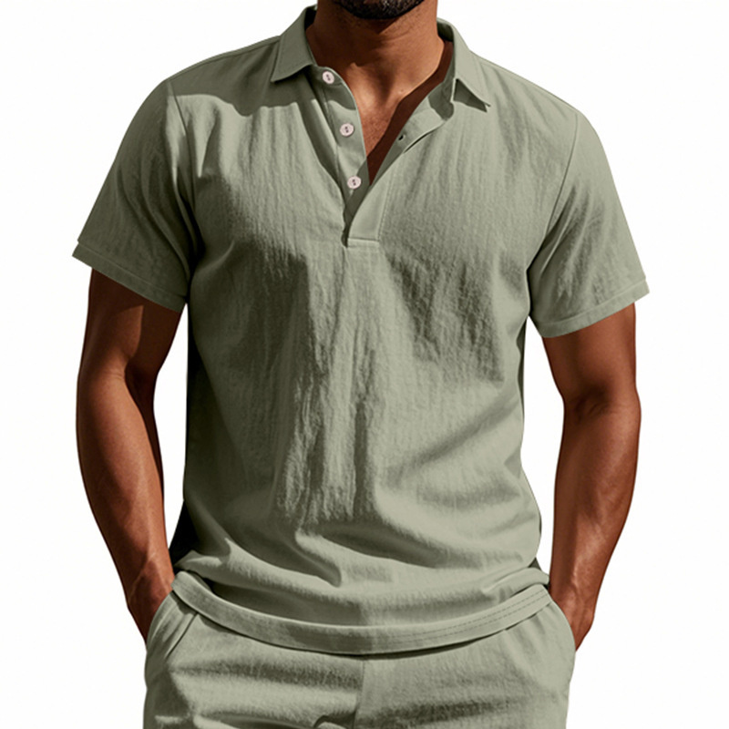 High-Quality 95% Linen Short-S - đánh giá và giá Summer Clothing Men Linen