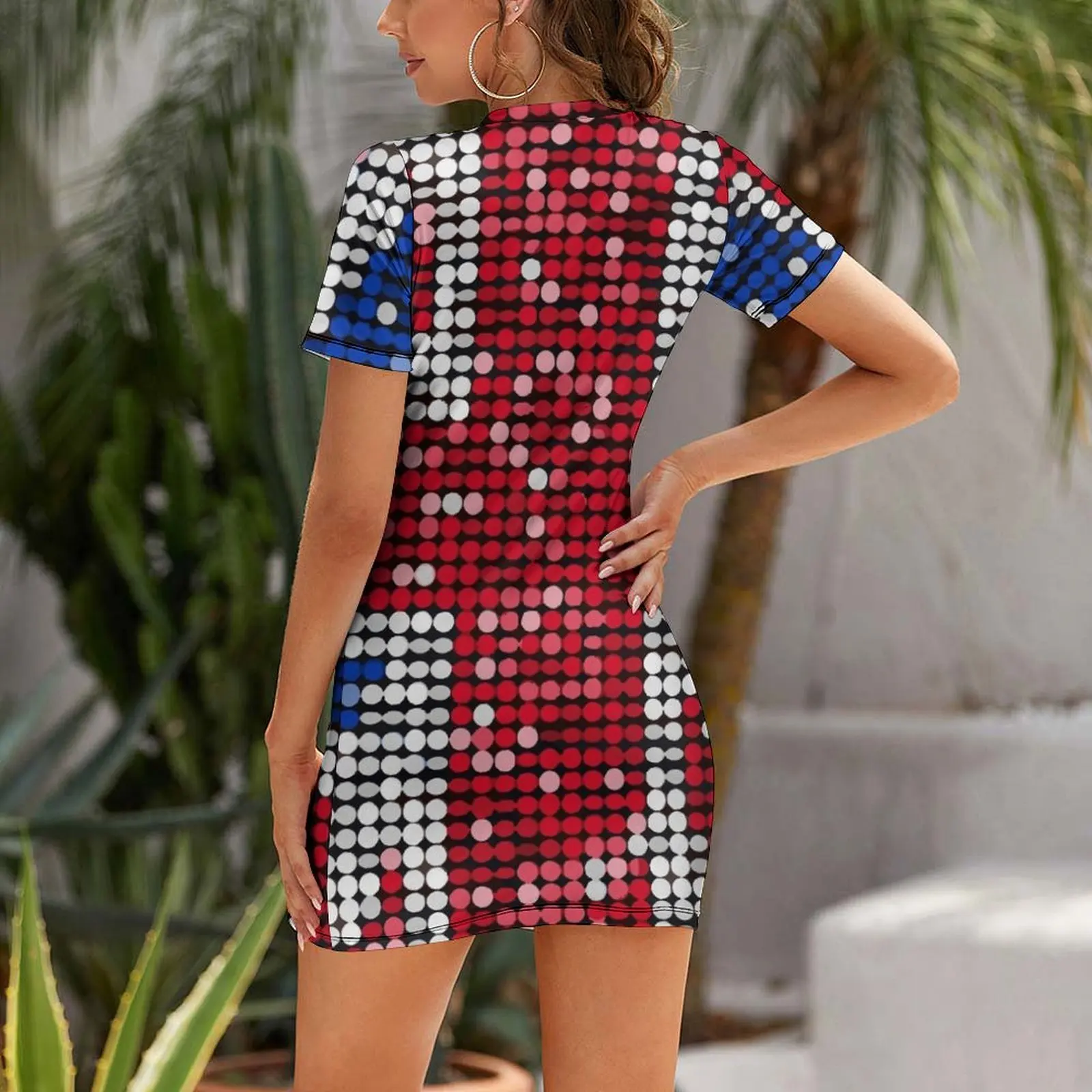 Union Jack Flag UK Sequin Shor - đánh giá và giá Summer Clothing Women Uk