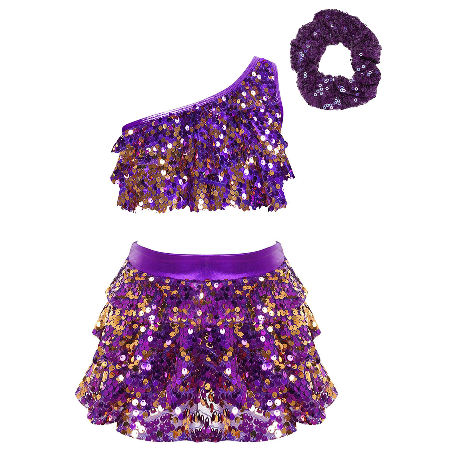 Kids Girls Shiny Sequins Latin - đánh giá và giá Summer Clothing For Girls