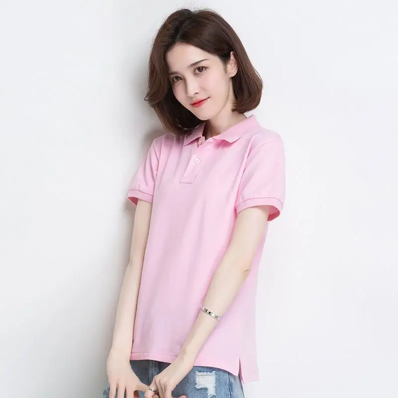 Polo Neck Shirt for Women Plai - đánh giá và giá Summer Clothing Trends 2025 Women'S