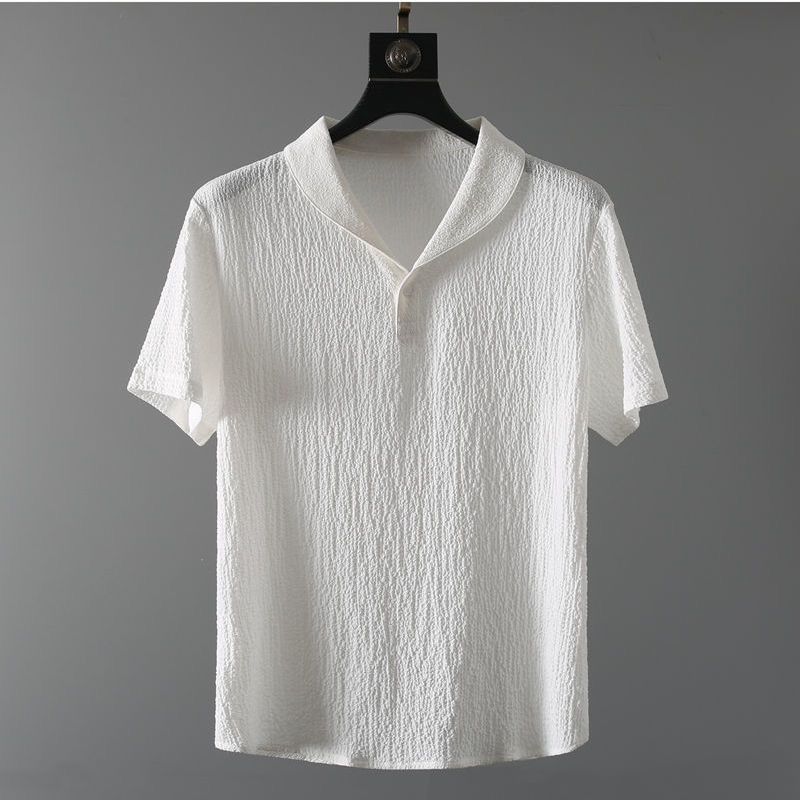 Summer Ultra-thin Two-piece Ic - đánh giá và giá Summer Clothing Men Linen